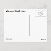 難破した船員及び死亡はがき ポストカード (裏面)