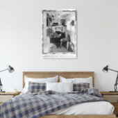 難破した「タイタニック」に乗って キャンバスプリント (インサイチュ (寝室))