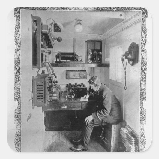 難破した「タイタニック」に乗って スクエアシール (正面)