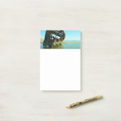 難破のオレゴンの海岸の写真のポスト・イット ポストイット (デスク上)