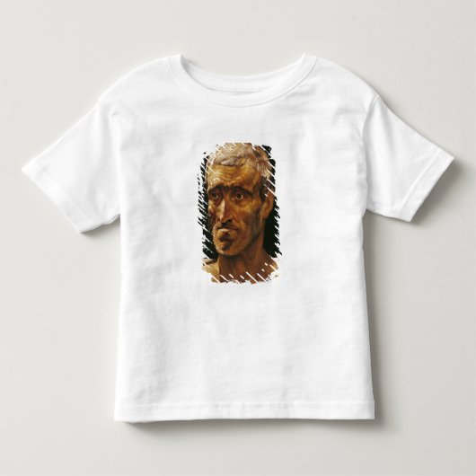難破船した男の頭 トドラーTシャツ (正面)