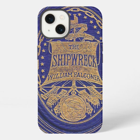 難破船の本 iPhoneケース (裏面)
