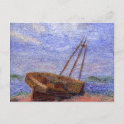 難破船はがき ポストカード (正面)