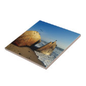 難破船オンビーチ（ナミビア） タイル (側面)