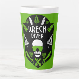 難破船シーダイバー カフェラテマグ