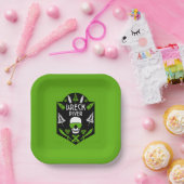 難破船シーダイバー ペーパープレート (パーティー)