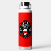 難破船ダイバー ウォーターボトル (背面)