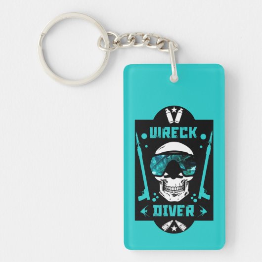 難破船ダイバー キーホルダー (正面)