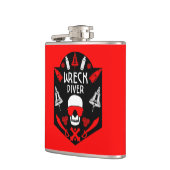 難破船ダイバー フラスク (左)