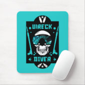 難破船ダイバー マウスパッド (マウス)