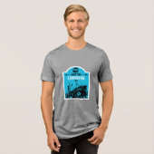 難破船ダイビングカリブの トライブレンドＴシャツ (正面全面)