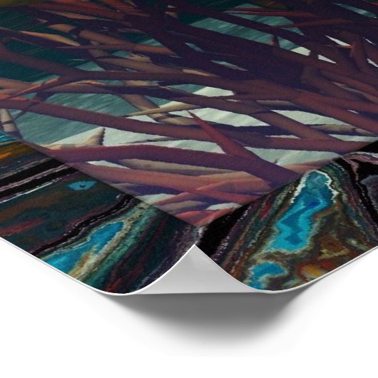 難破船ファンタジーバイミシェル・ウィルダー ポスター (角)