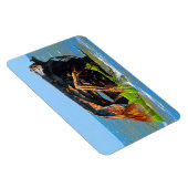 難破船抽象青 マグネット (右側)