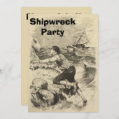 難破船2 招待状 (正面/裏面)