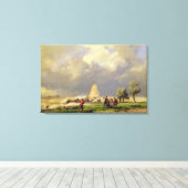 難破船 キャンバスプリント (インサイチュ (ウッドフロア))