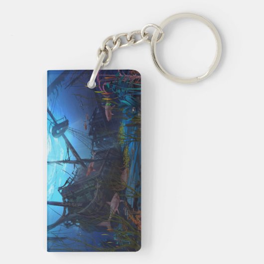 難破船 キーホルダー (裏面)