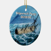 難破船 セラミックオーナメント (右)