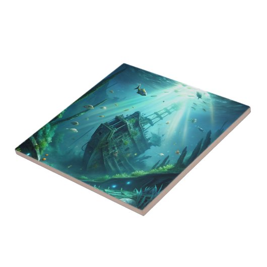 難破船 タイル (側面)