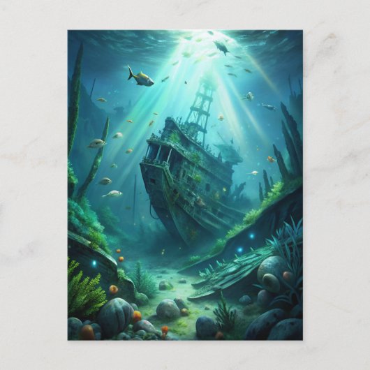 難破船 ポストカード (正面)