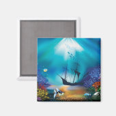 難破船 マグネット (正面/裏面)