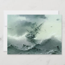 難破船（Ivan Aivazovsky著）