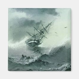 難破船（Ivan Aivazovsky著） マグネット