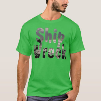 難破船 Tシャツ