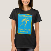 難聴者 Tシャツ (正面)