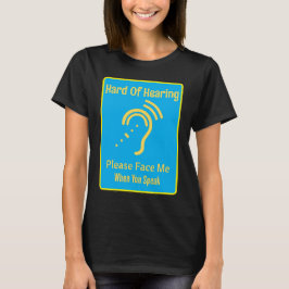 難聴者 Tシャツ