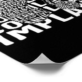 難聴認識度ろう蝸牛インプラントASL H ポスター (角)