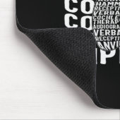 難聴認識度ろう蝸牛インプラントASL H マウスパッド (コーナー)