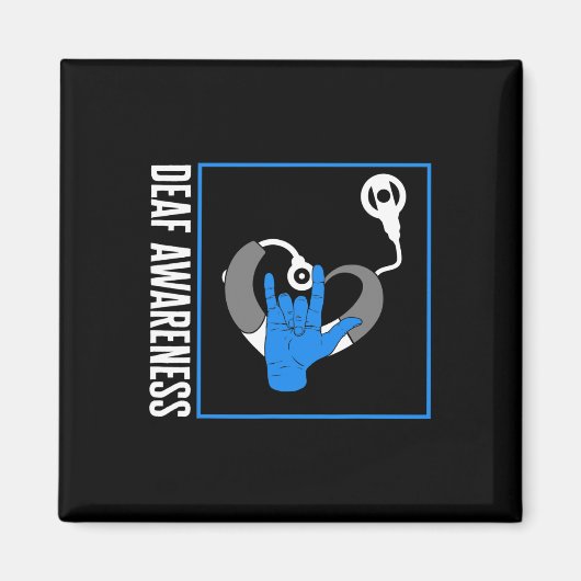 難聴認識度ろう蝸牛インプラントASL H マグネット (正面)