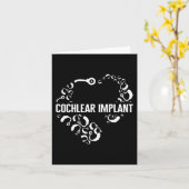 難聴認識度ラブコクレアーインプラントASL H カード (黄色い花)