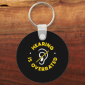 難聴認識度ASL及びろう者認識度 キーホルダー (正面)