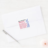 難聴 - 犬の辞書 スクエアシール (封筒)