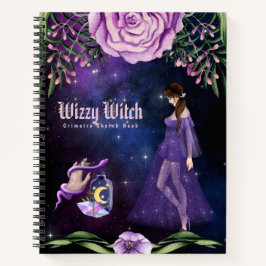 難解なクリスタルウィッチクラフトブックゴシックグリモワール ノートブック