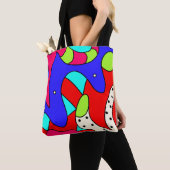 難解なトートバッグ トートバッグ (クローズアップ)