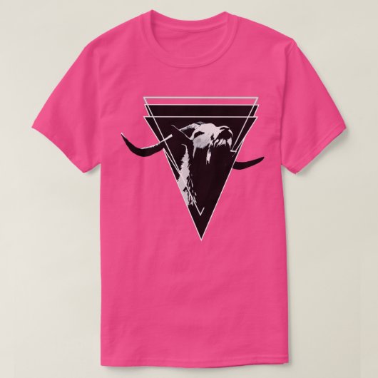 難解なヤギ Tシャツ (デザイン正面)
