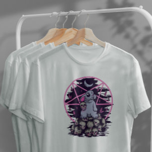 難解な不気味なバニー Tシャツ