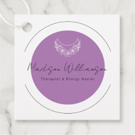 難解な精神モダン的ミニマル三日月 フェイバータグ