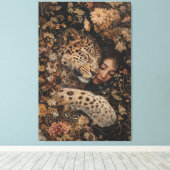 難解な自然 キャンバスプリント (インサイチュ (ウッドフロア))