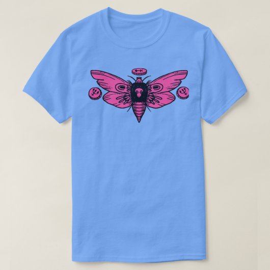 難解な蝶 Tシャツ (デザイン正面)