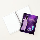 難解な魔術のスケッチブックグリモワール・パープル ノートブック (内部)