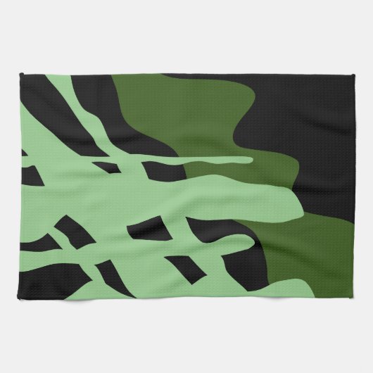 難解な キッチンタオル (横)