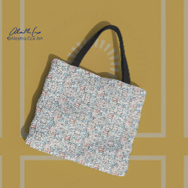 難解 – 円、長方形、正方形 トートバッグ