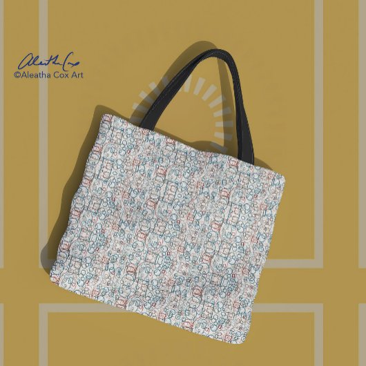 難解 – 円、長方形、正方形 トートバッグ