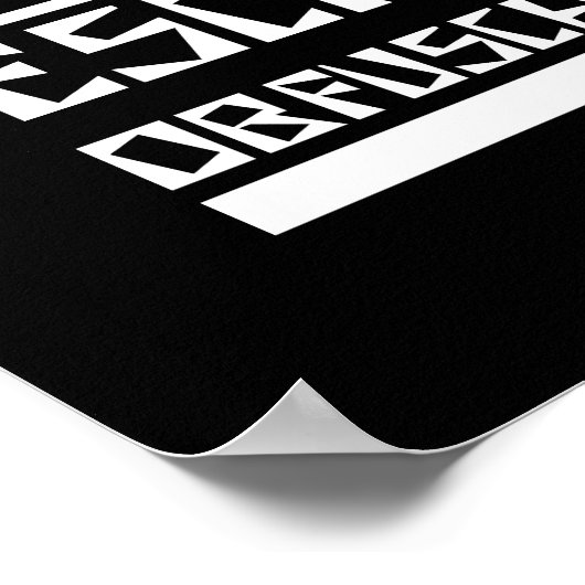 難読化を避ける ポスター (角)