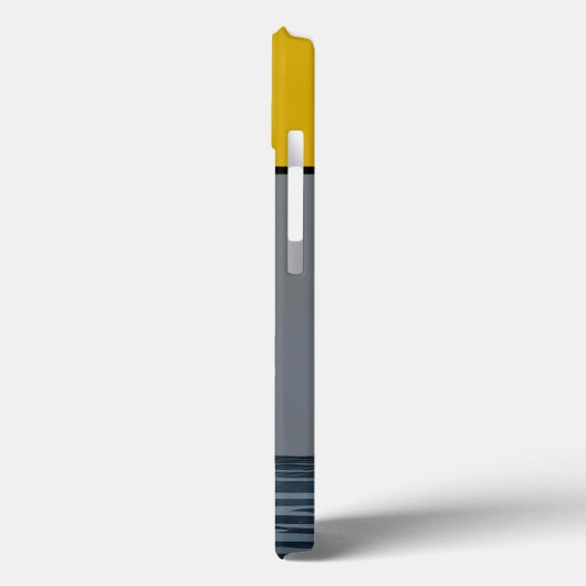 雨おもしろいブーツのカモメ – ビーチユーモア Case-Mate iPhoneケース (裏面 / 左)