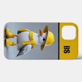 雨おもしろいブーツのカモメ – ビーチユーモア Case-Mate iPhoneケース (裏面 (横))