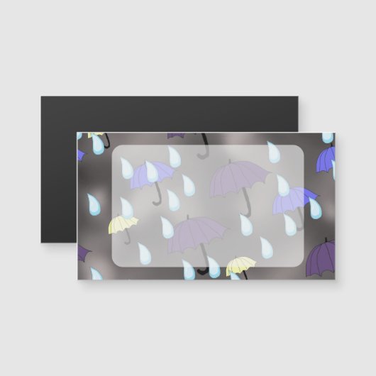 雨および傘 (正面/裏面)